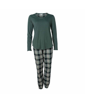 Lady Avenue - Homewear - Cotton & satin Cotton Flannel Pyjamas