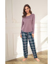 Lady Avenue - Homewear - Cotton & satin Cotton Flannel Pyjamas