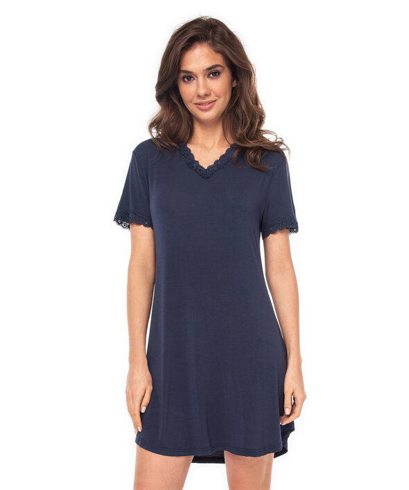 Lady Avenue - Bamboo Bamboo Short Sleeve Nightdress