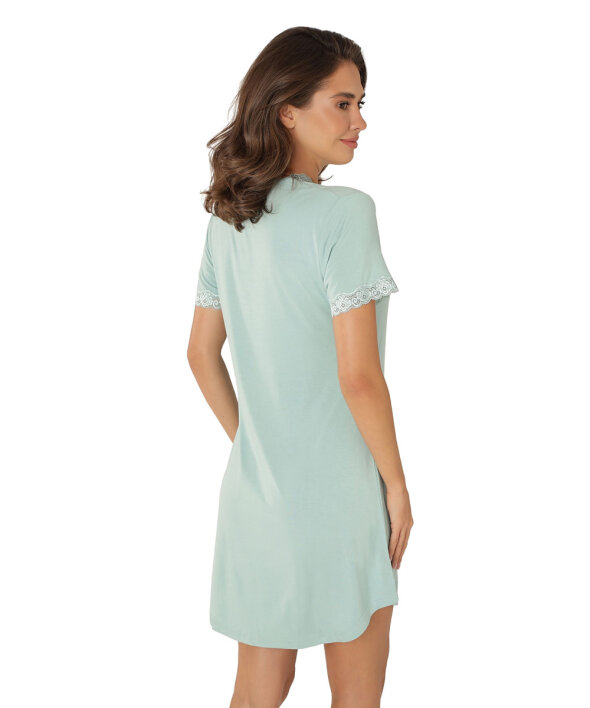 Lady Avenue - Bamboo Bamboo Short Sleeve Nightdress