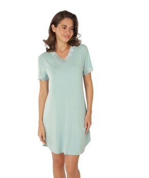 Lady Avenue - Bamboo Bamboo Short Sleeve Nightdress