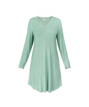 Lady Avenue - Bamboo Homewear Long Sleeve Nightdress With L