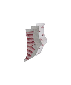 Decoy - Orgcotton 3Pk Ankle Socks