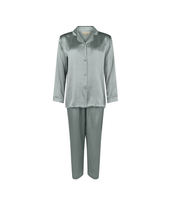 Lady Avenue - Silk Woven Basic Pyjamas