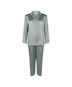 Lady Avenue - Silk Woven Basic Pyjamas