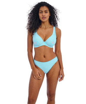 FREYA Jewel Cove High Apex Bikini Top