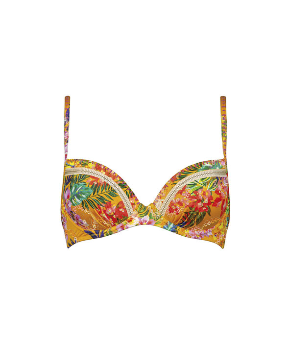 Maryan Mehlhorn - Watercult Sunset Florals Bikini Top